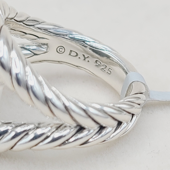 David Yurman Albion 14mm Black Orchid Diamond Ring - Picture 10 of 15